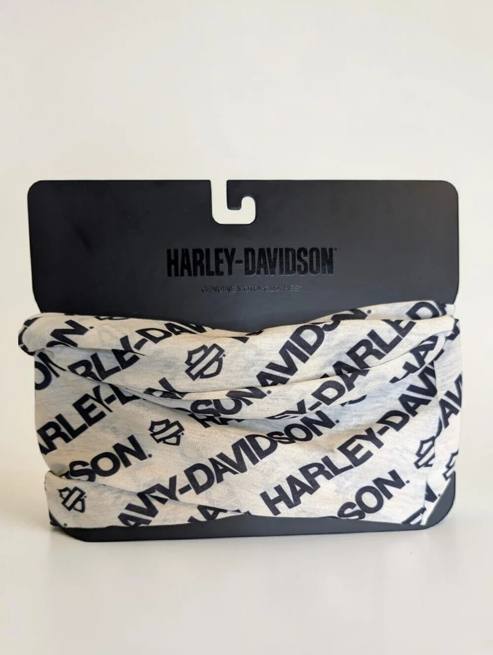 Harley-Davidson Men's H-D TECH Gaiter Cloud Dancer & Allover Print